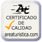 Certificado de Calidad de Turismo - Otorgado por: Areaturistica.com